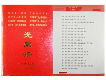 2013辽宁省一百个优良班组